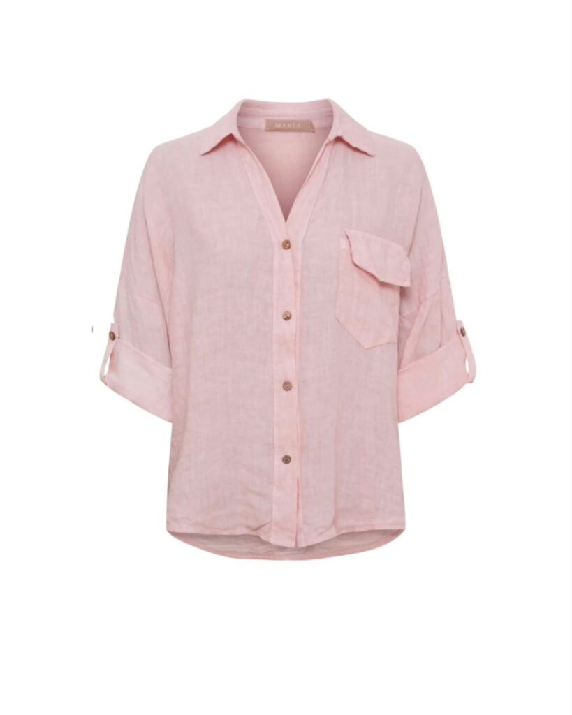 Marta Du Chateau Daira Shirt Cipria
