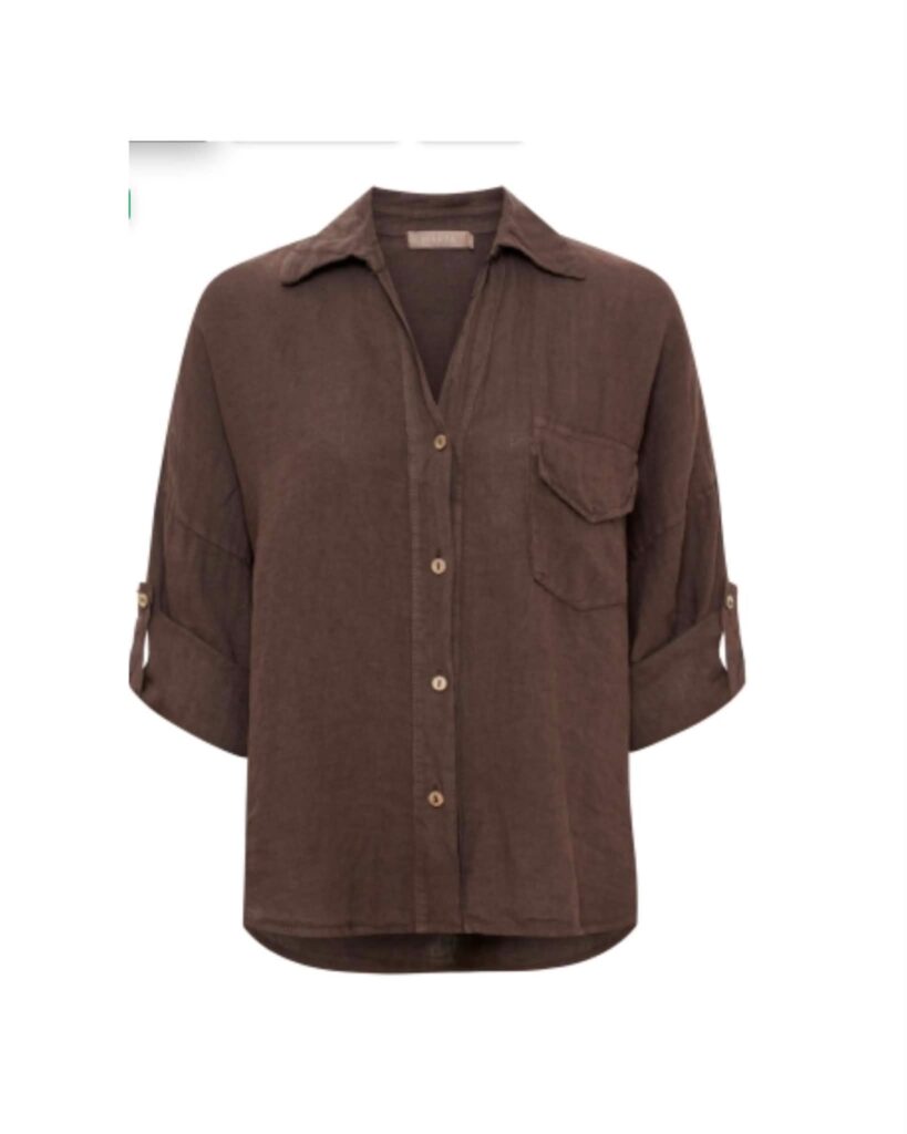 Marta Du Chateau Daira Shirt Mocha