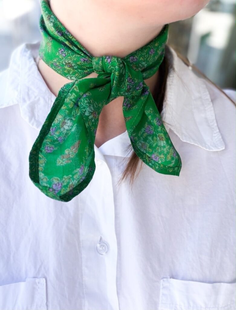 Sissel Edelbo Vintage Silk Scarf No 176