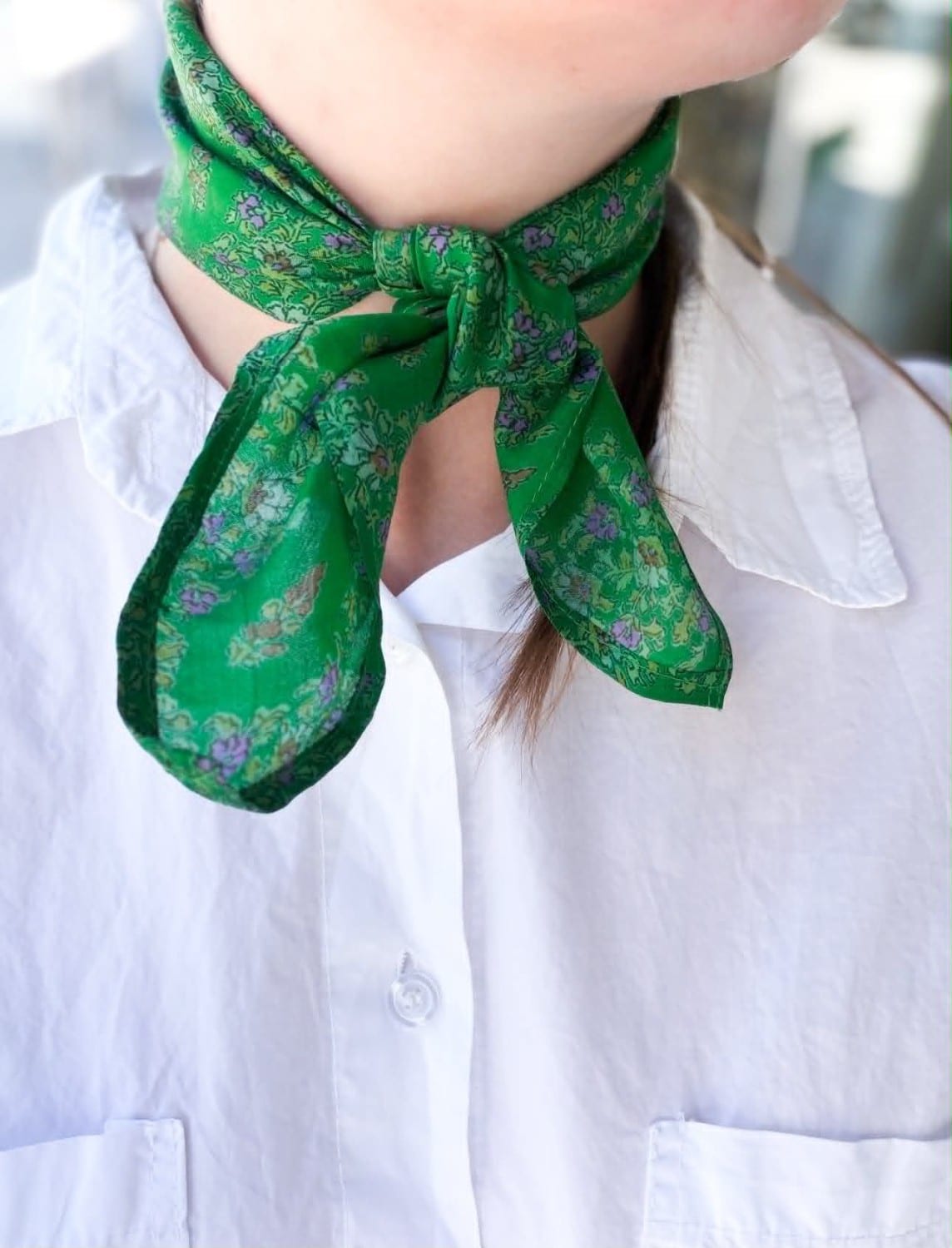 Sissel Edelbo Vintage Silk Scarf No 176