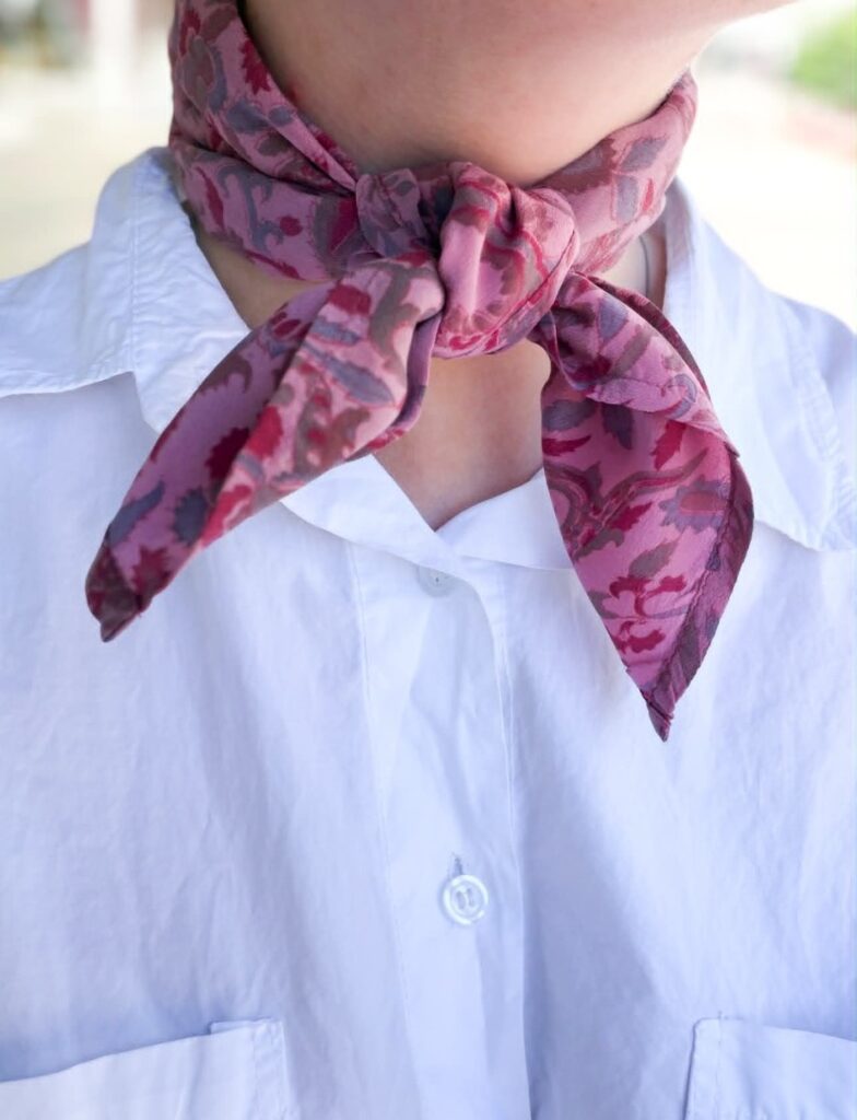 Sissel Edelbo Vintage Silk Scarf No. 244