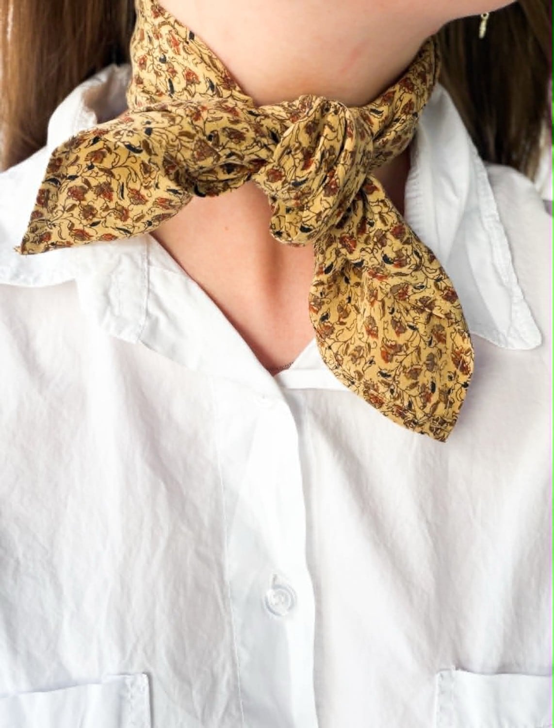 Sissel Edelbo Vintage Silk Scarf No. 282