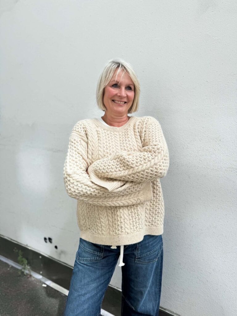 Boii Inga Knit Cream Melange