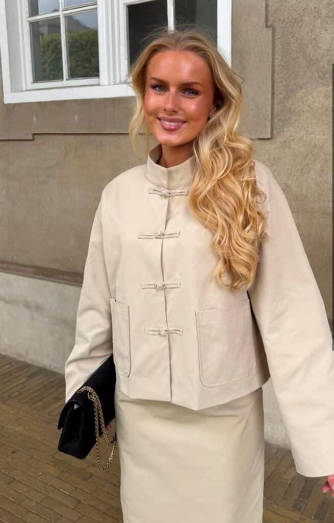 By Ic Eva jacket Beige