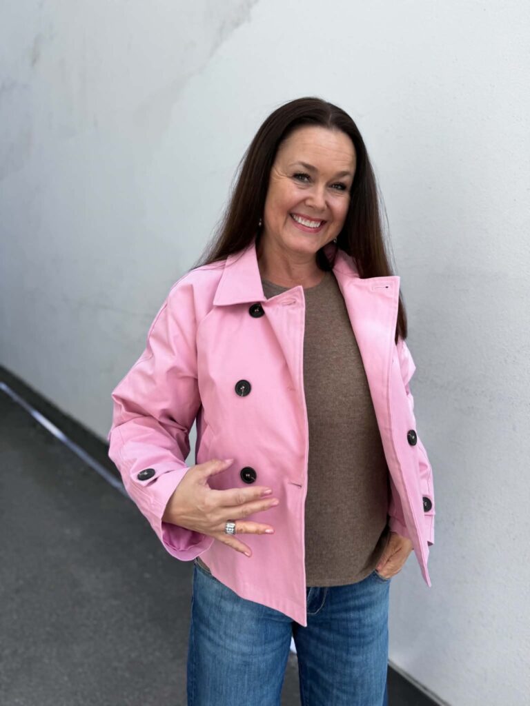 By Ic Luna Trenchcoat Light Pink