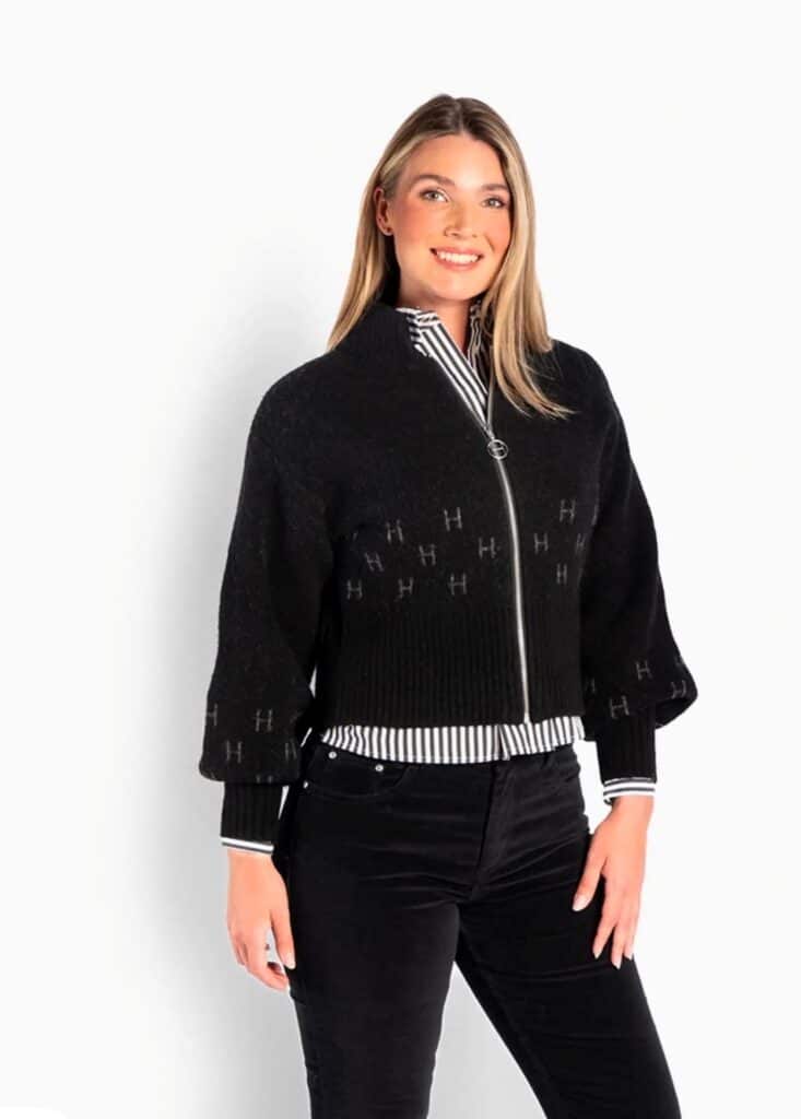 Hèst Marta Jacket Short Jet Black