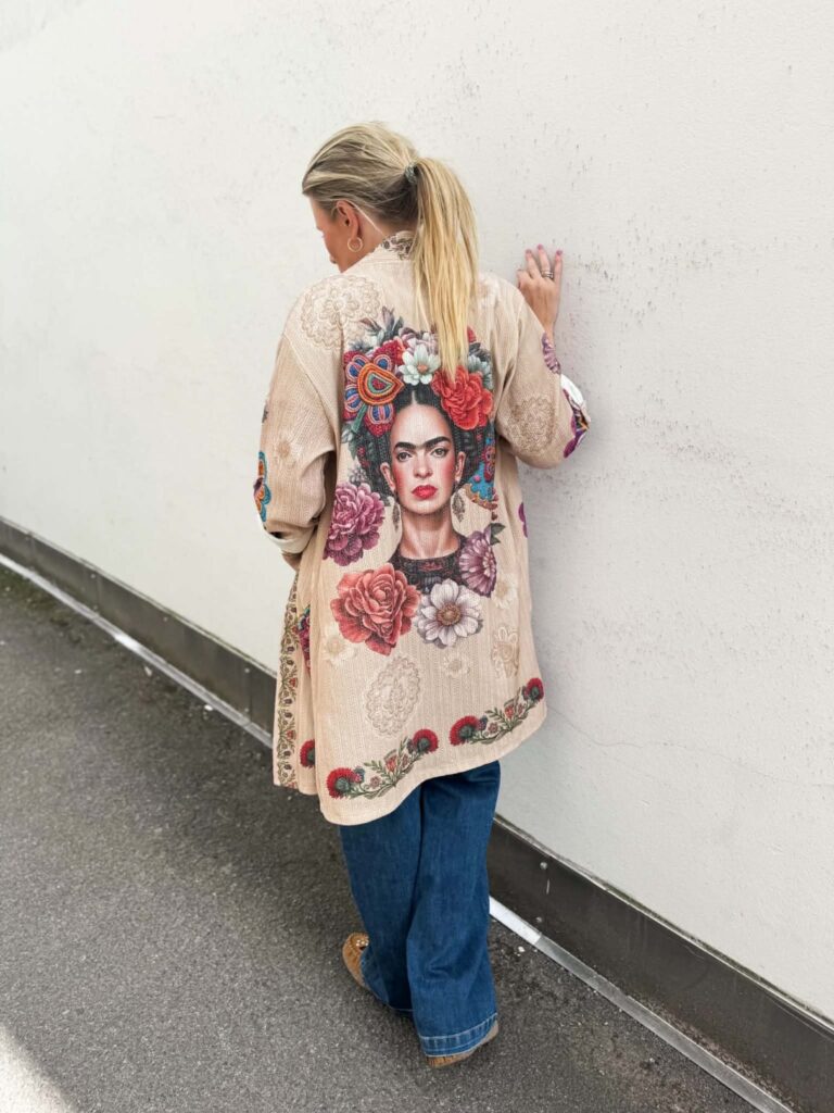 Ibc Collection Frida Kahlo Jacket Beige