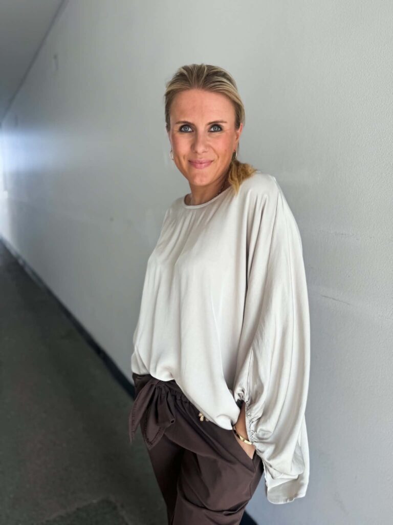 Ibc Collection Susanna Oversized Blouse Ecru