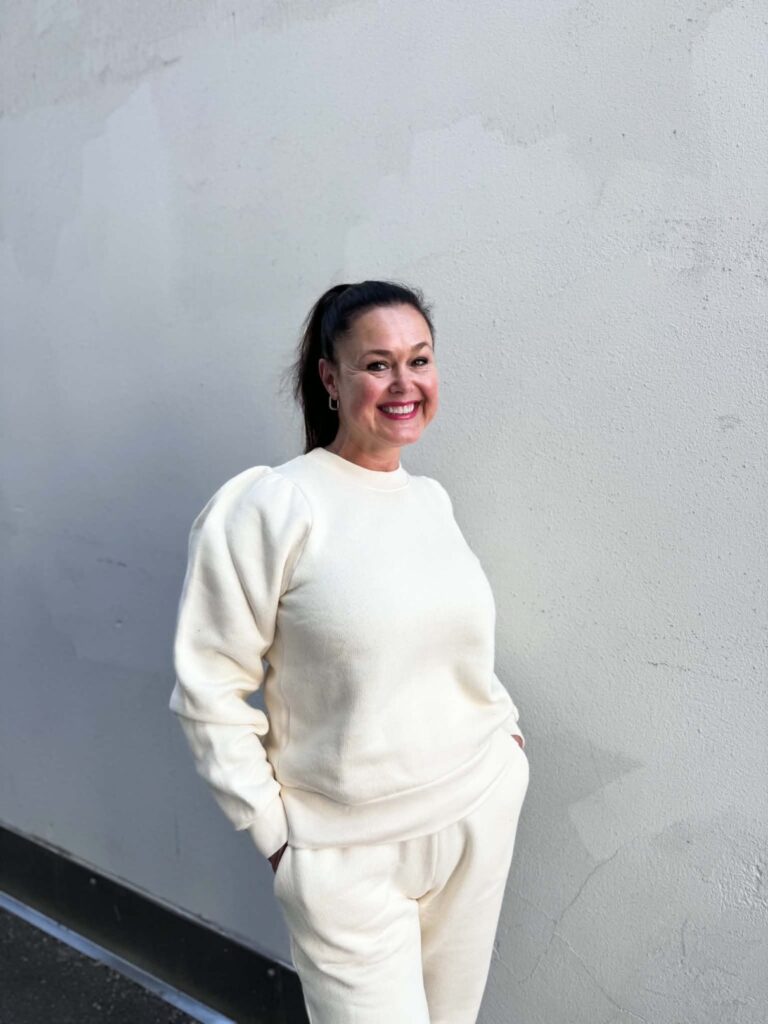Katrin Uri Studio Puff Sleeve Beige