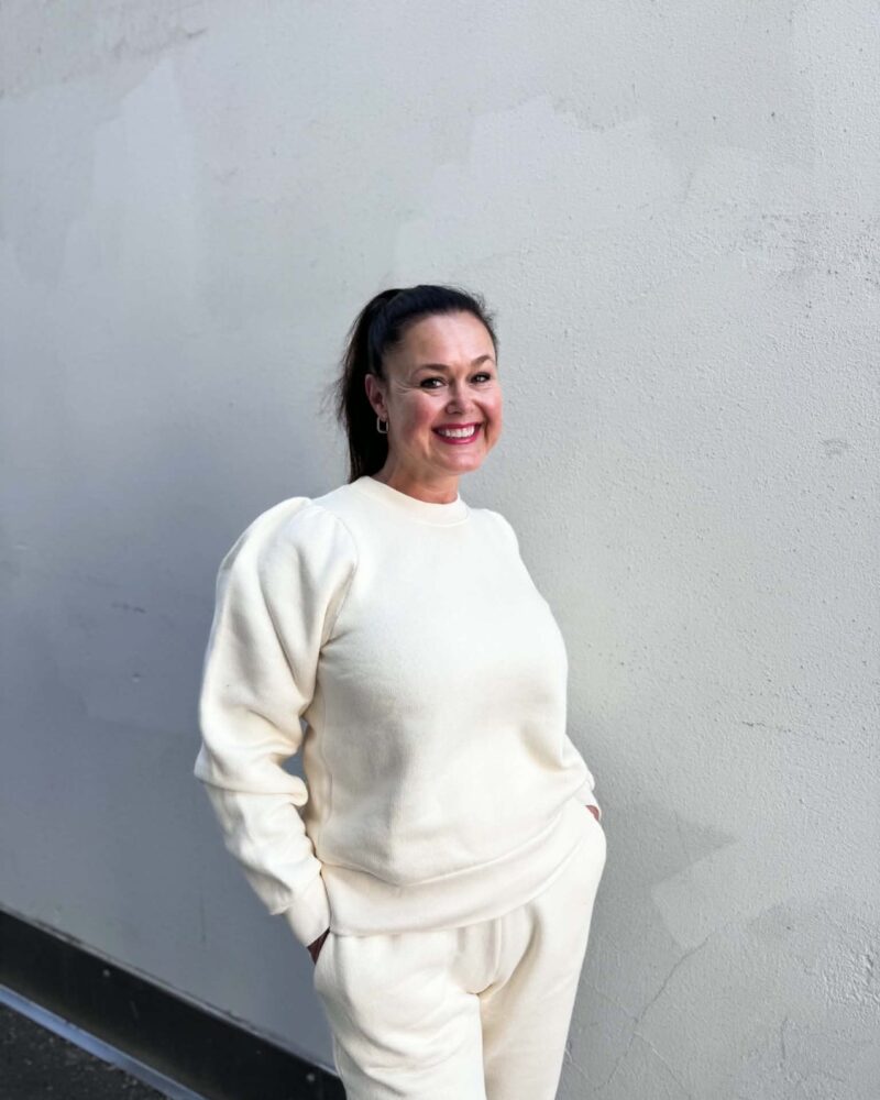 Katrin Uri Studio Puff Sleeve Beige