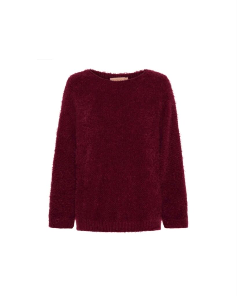 Marta Du Chateau Anouk Knit Wine
