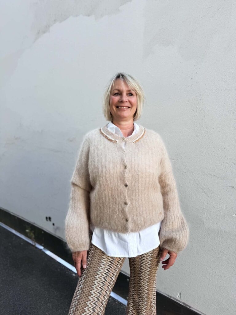 Pho Firenze Knit Cardigan Stones Beige