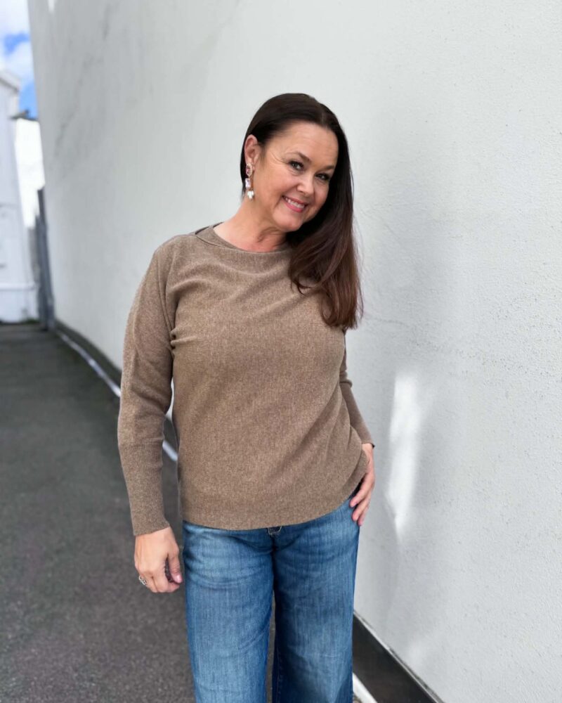 Rêve Louise Sweater Brown
