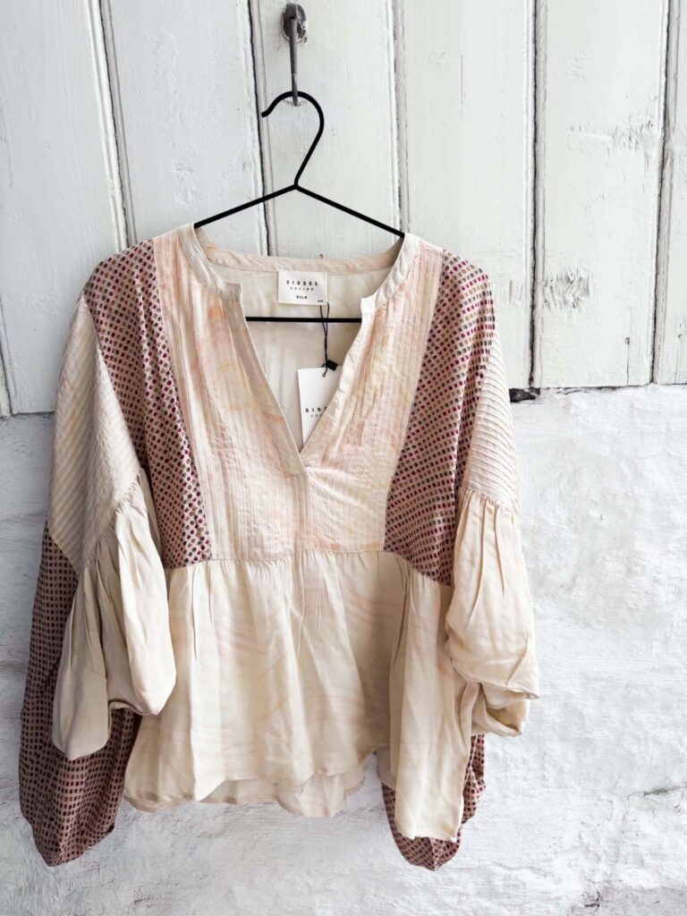 Sissel Edelbo Bibi Balloon Silk Top No 30