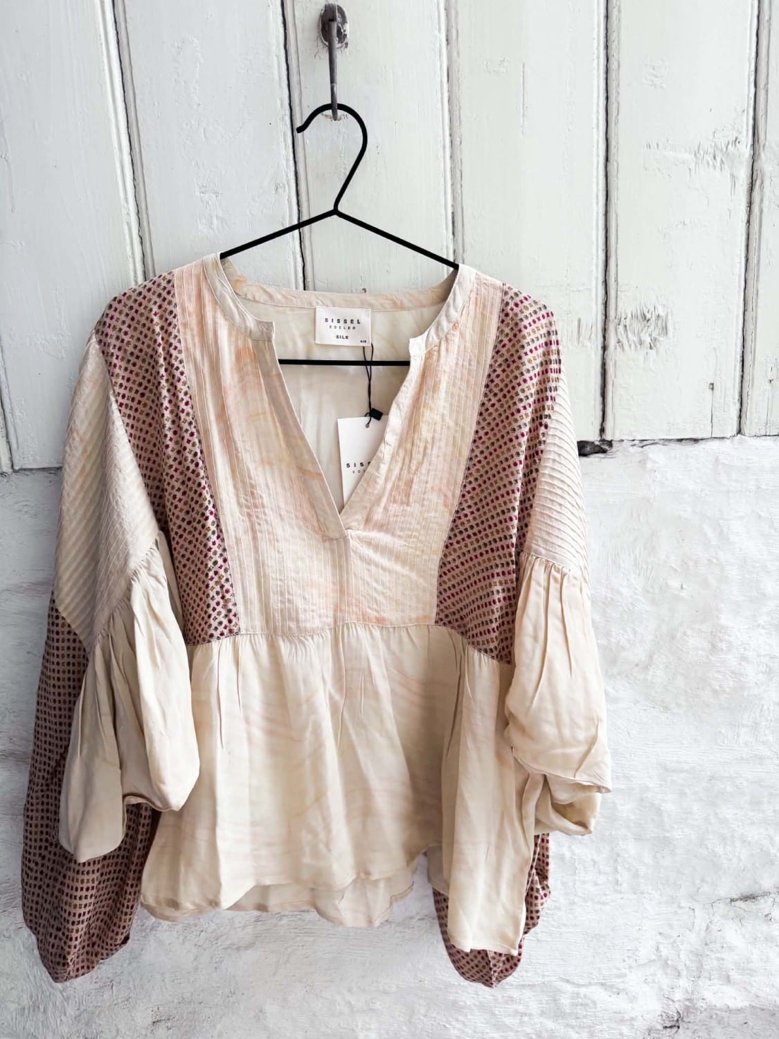 Sissel Edelbo Bibi Balloon Silk Top No 30