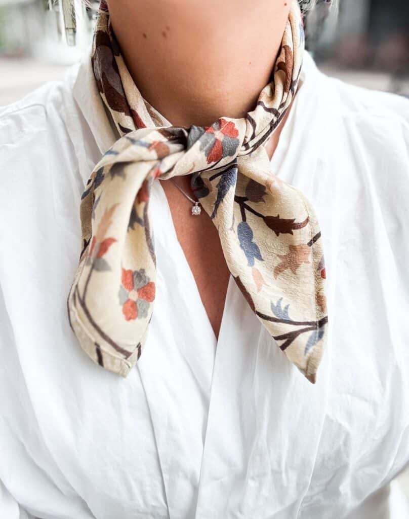 Sissel Edelbo Vintage Silk Scarf No 329