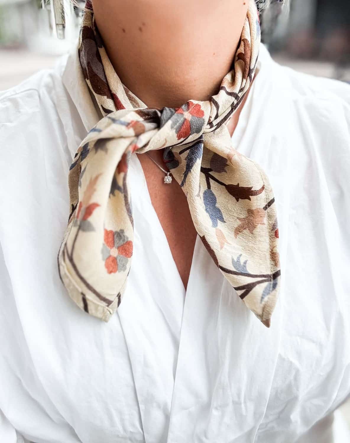 Sissel Edelbo Vintage Silk Scarf No 329