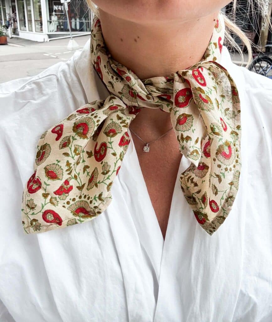Sissel Edelbo Vintage Silk Scarf No 376