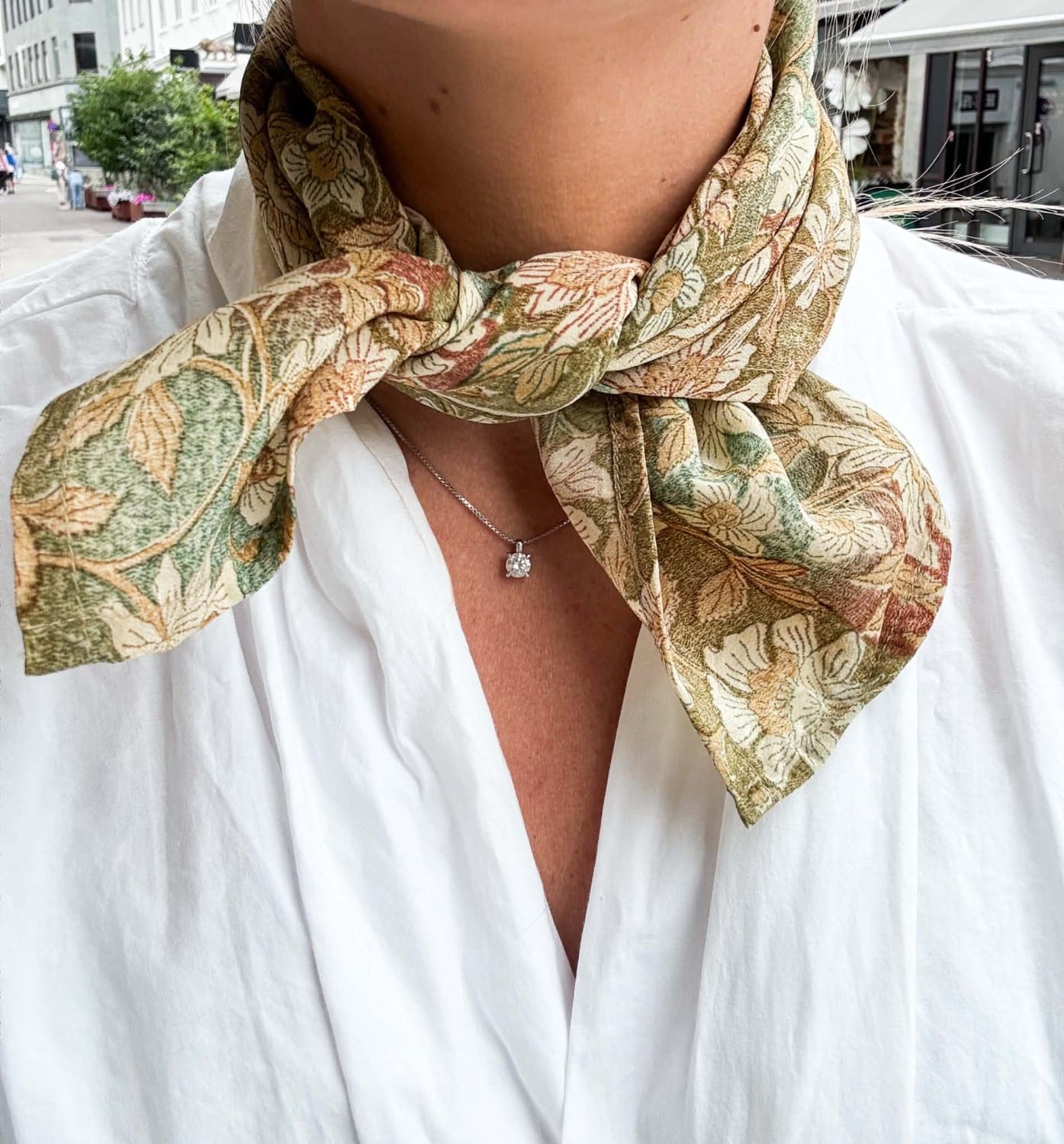 Sissel Edelbo Vintage Silk Scarf No 391