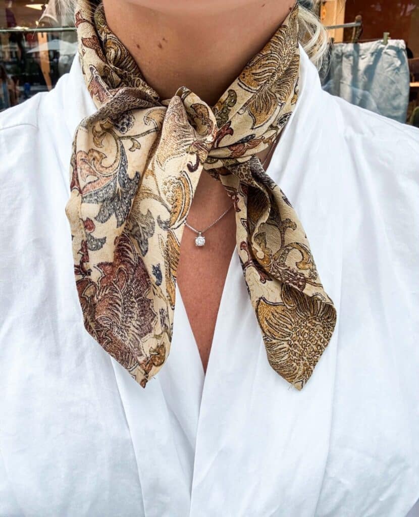 Sissel Edelbo Vintage Silk Scarf No 399