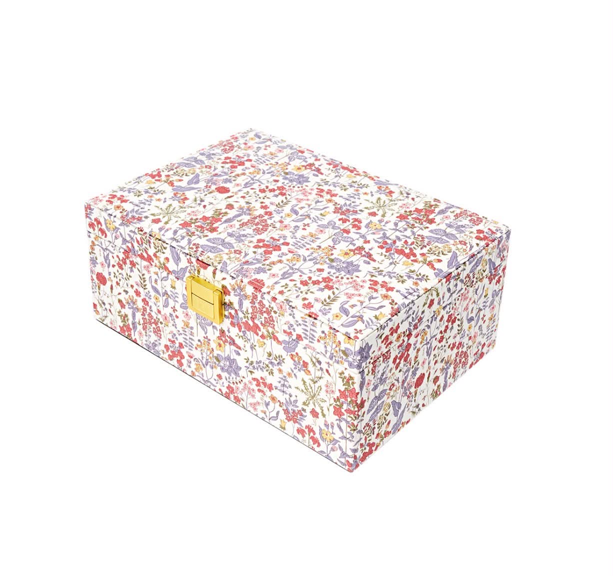 Bon Dep Jewelry Box Square Field Flowers
