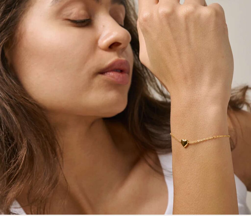 Enamel Bracelet Amore