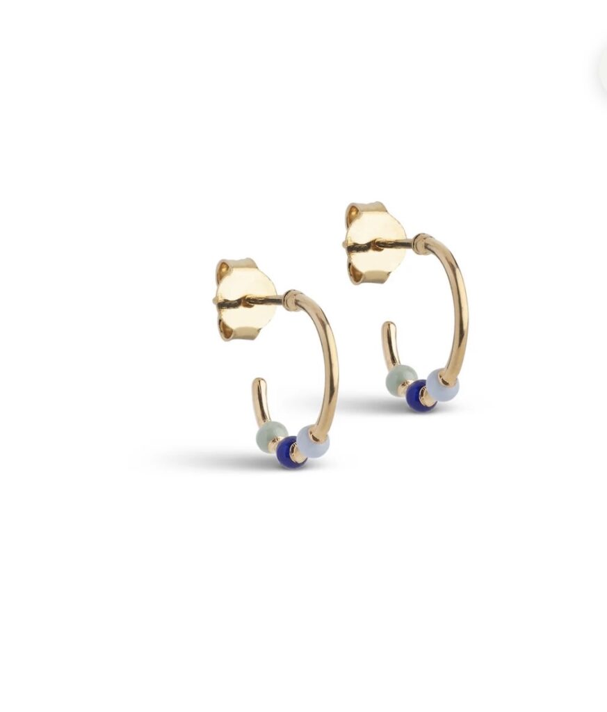 Enamel Copenhagen Hoops Lola Small Earthtone