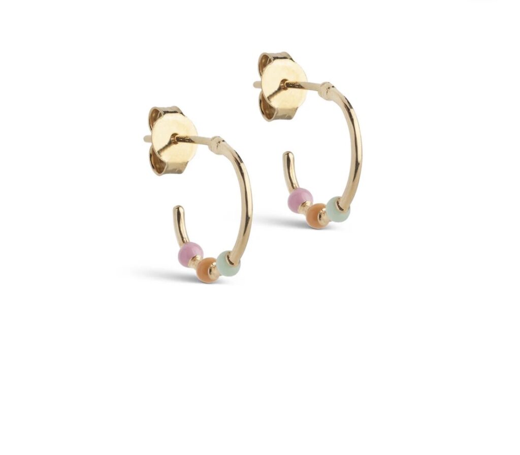 Enamel Copenhagen Hoops Lola Small Rainbow