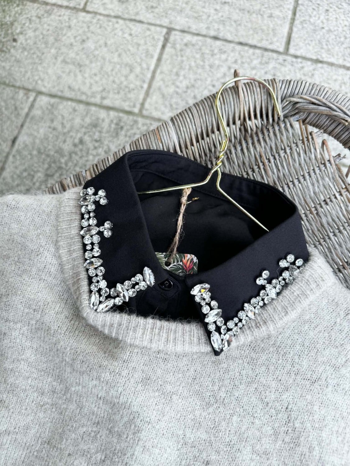 Found By Villa Flamingo Krage Svart No. 2