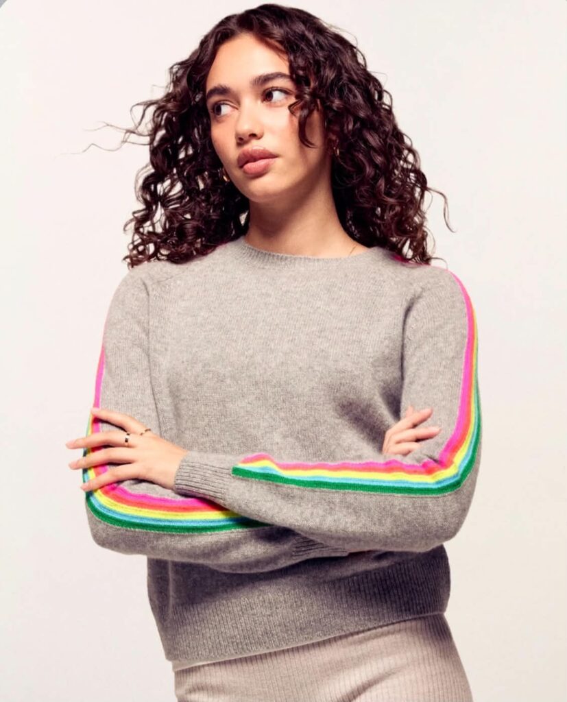 From Future Femme Sweater Grey