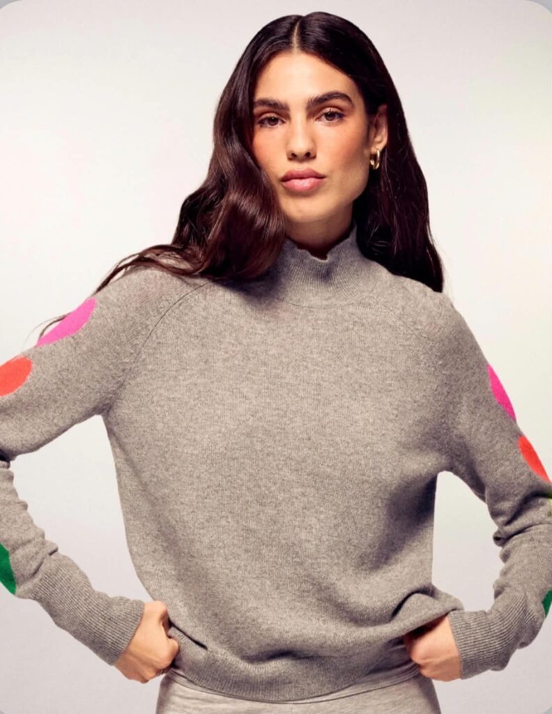 From Future Heart Sweater Grey