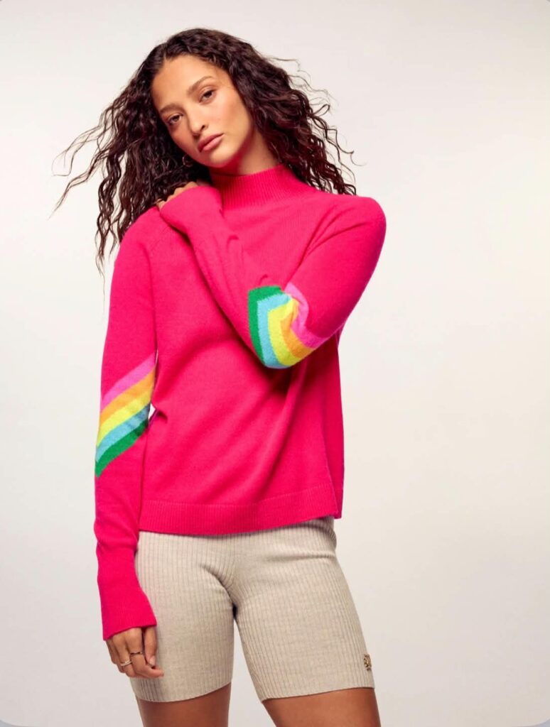 From Future Rapberry Sweater Multicolour