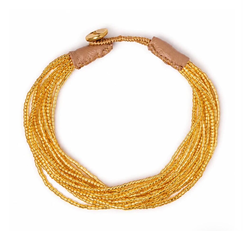 Ibu Jewels Bracelet Gold/Silver Strings Gold