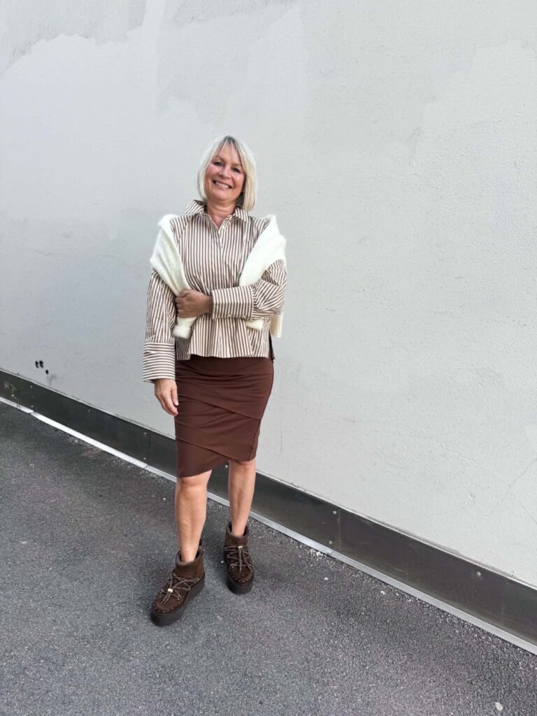 Katrin Uri Dina Skirt Brown
