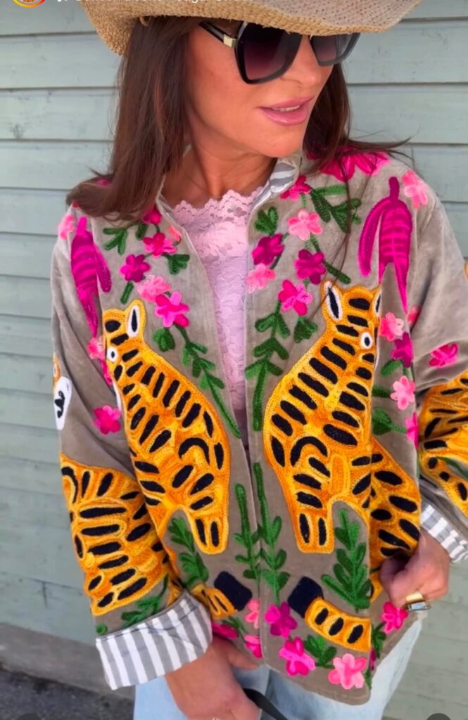 Love Forever Leo Suzani Taupe Jacket