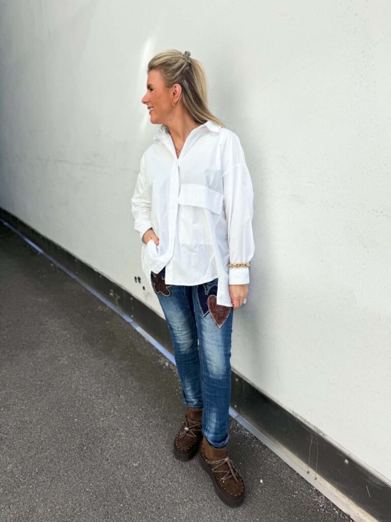 Marta Du Chateau Lisandra Shirt White
