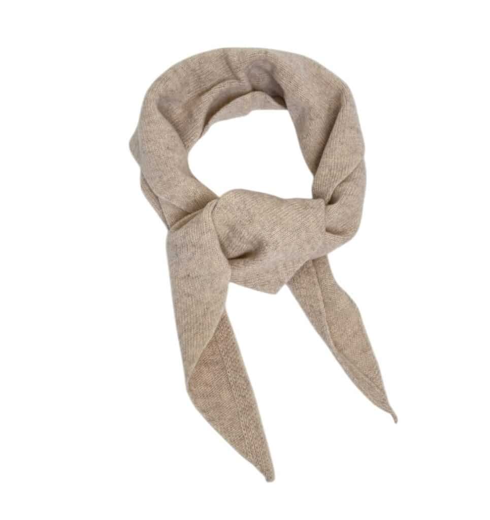 Noma Sophie Skjerf Ull Lys Beige