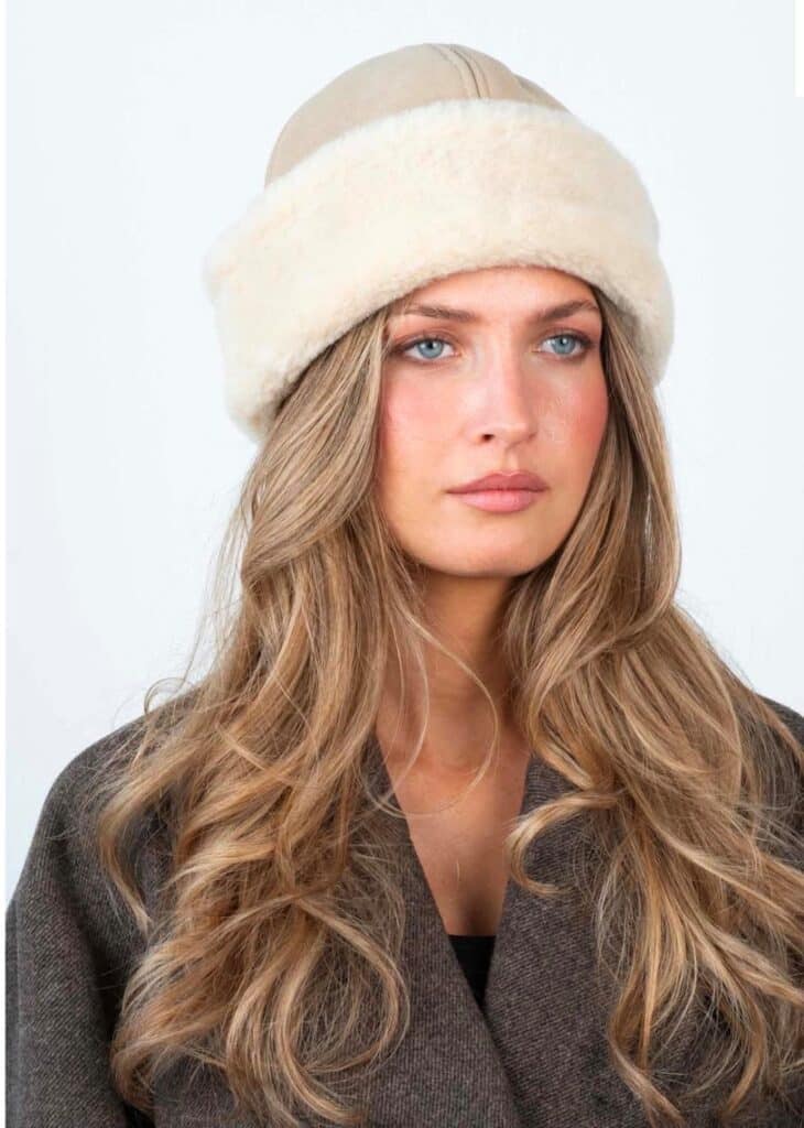 Sui Ava Jen Harka Hat Beige