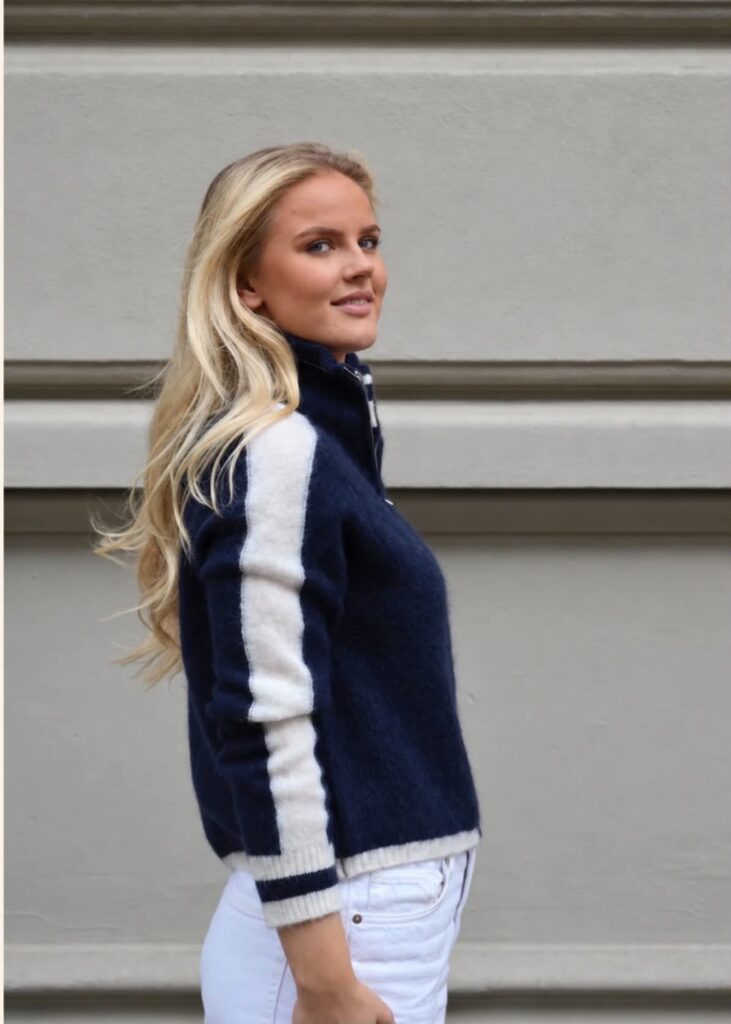 Vilje&Ve Knitted Jacket Navy