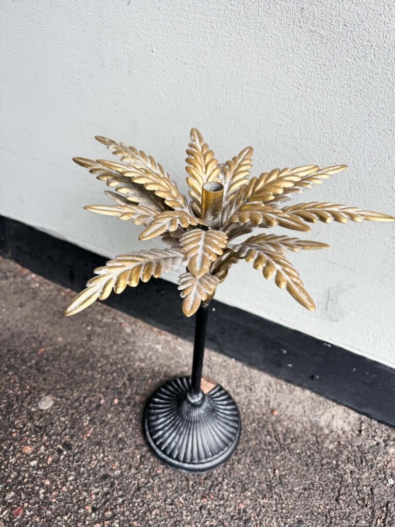 A Lot Decoration Lysestake Palme Liten