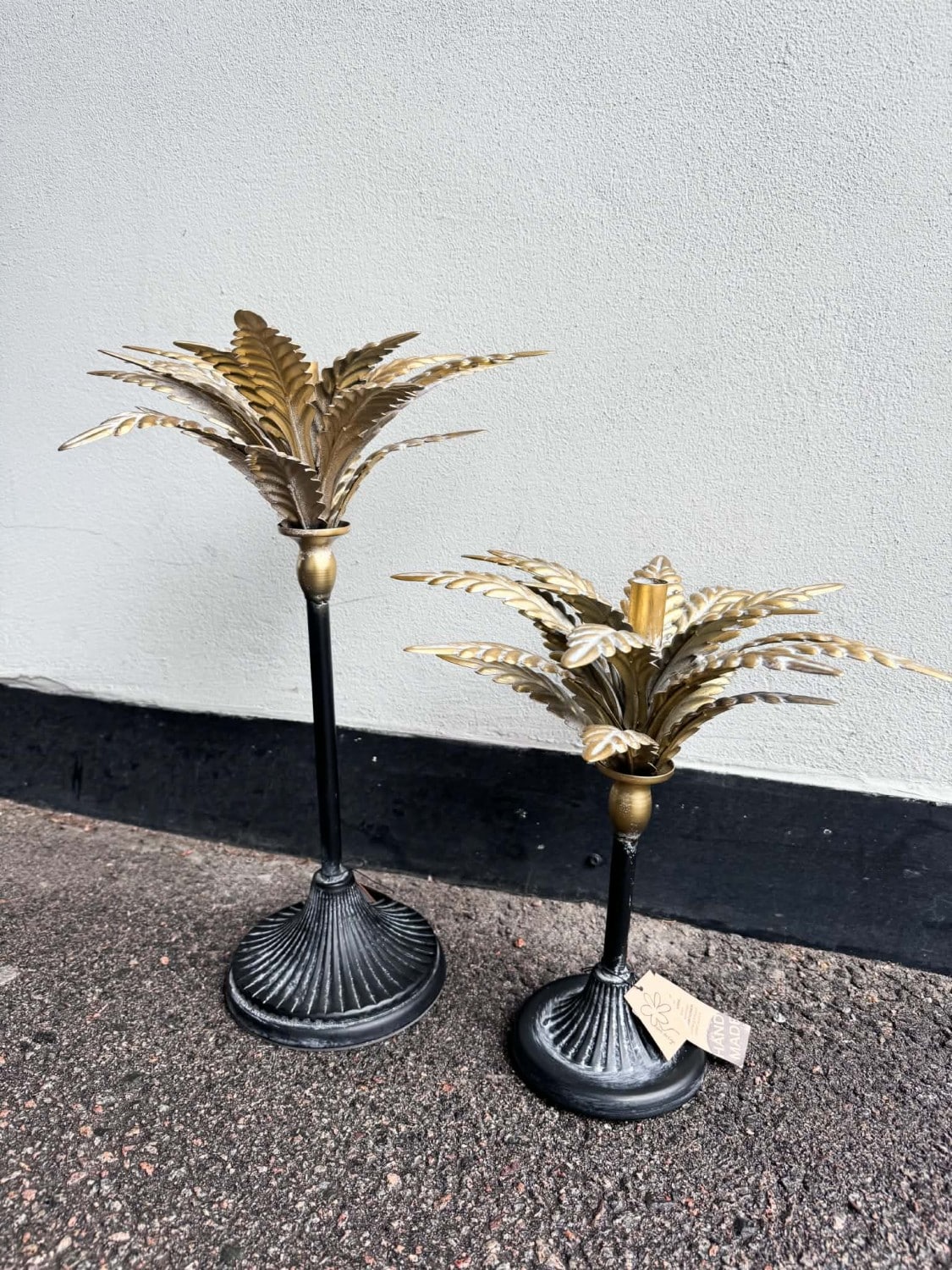 A Lot Decoration Lysestake Palme Stor