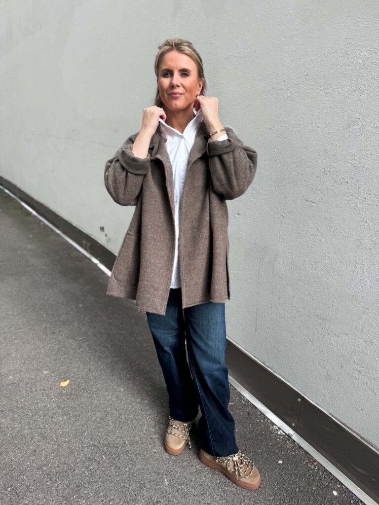 By Basics Jacket Reversible Eart Melange