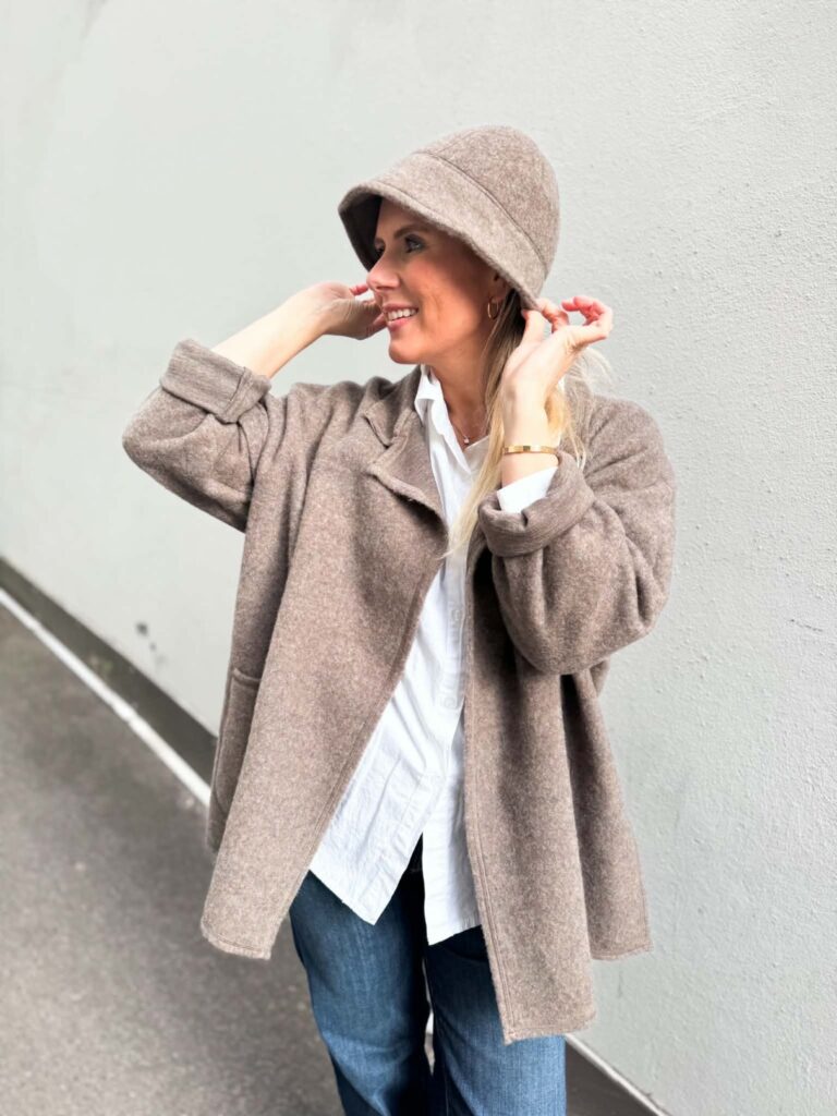 By Basics Mushroom Hat Eart Melange