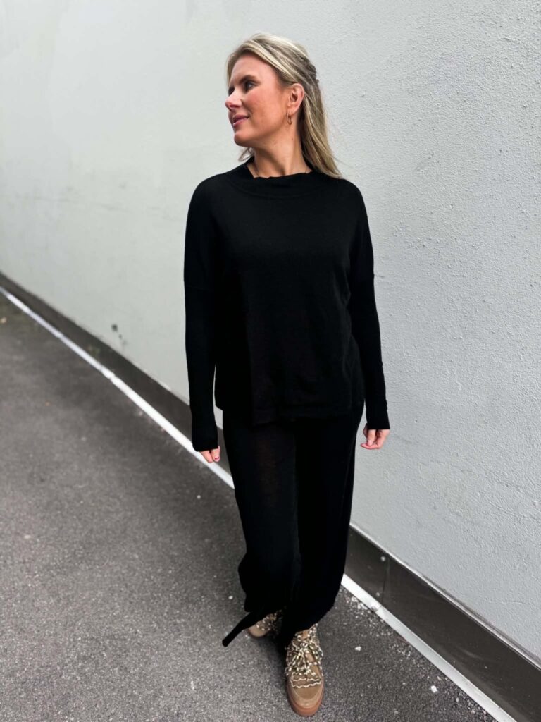 By Basics Wide Pants 3005 Black
