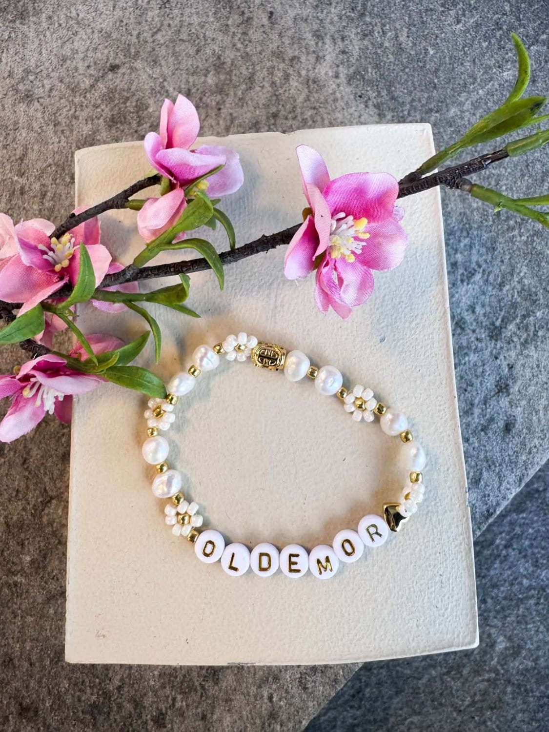 Eline Bang Armbånd Perler Oldemor