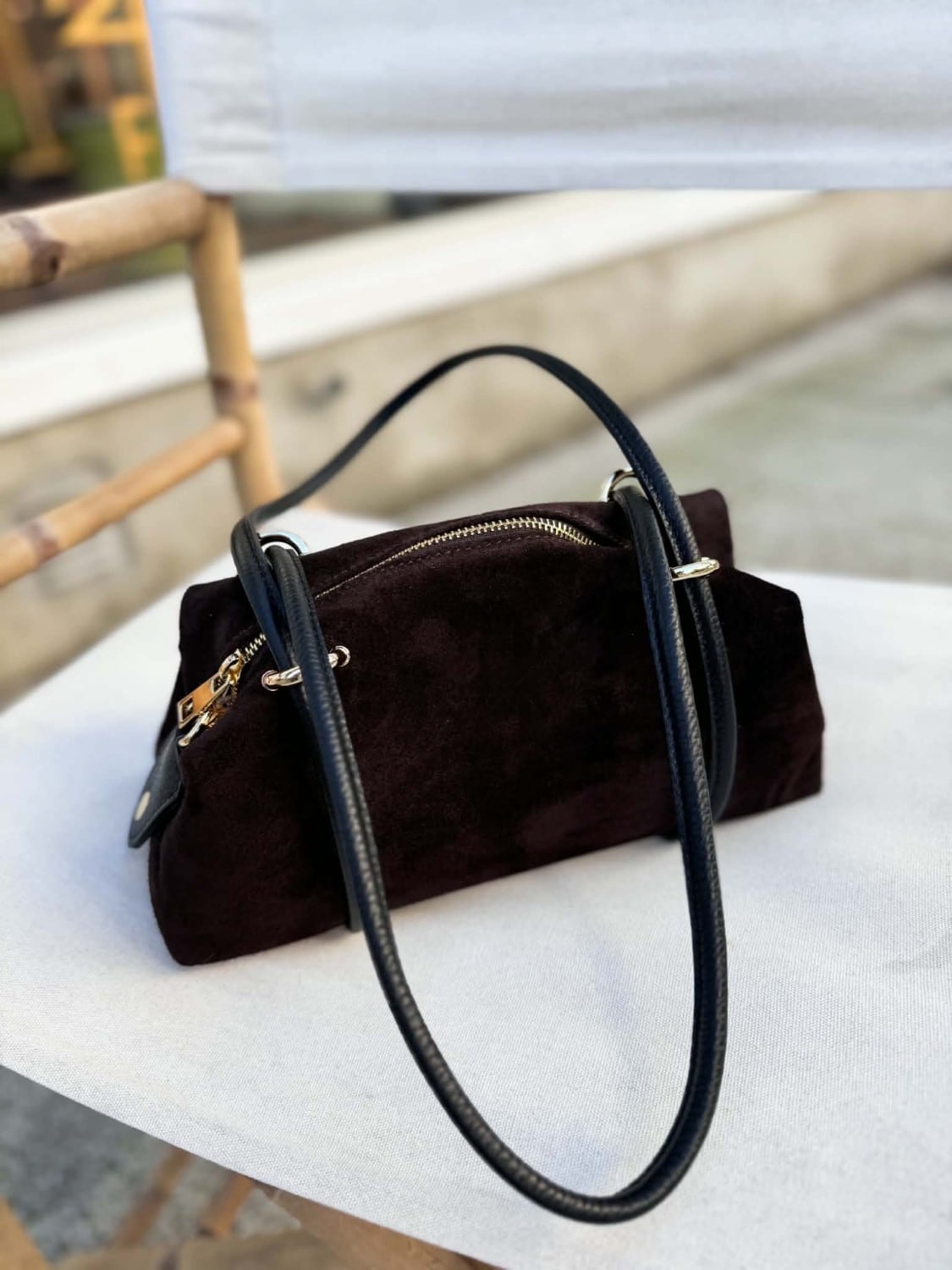 Found By Villa Flamingo Thea Brown Bag