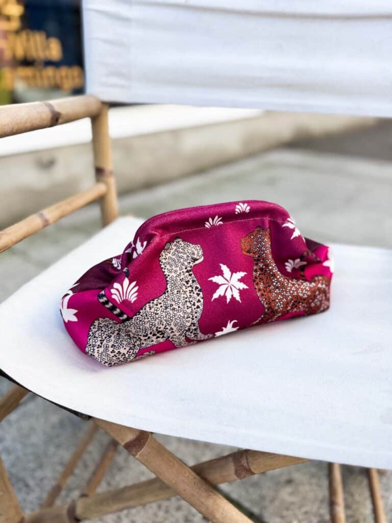 Found By Villa Flamingo Tiger Wine Pouch