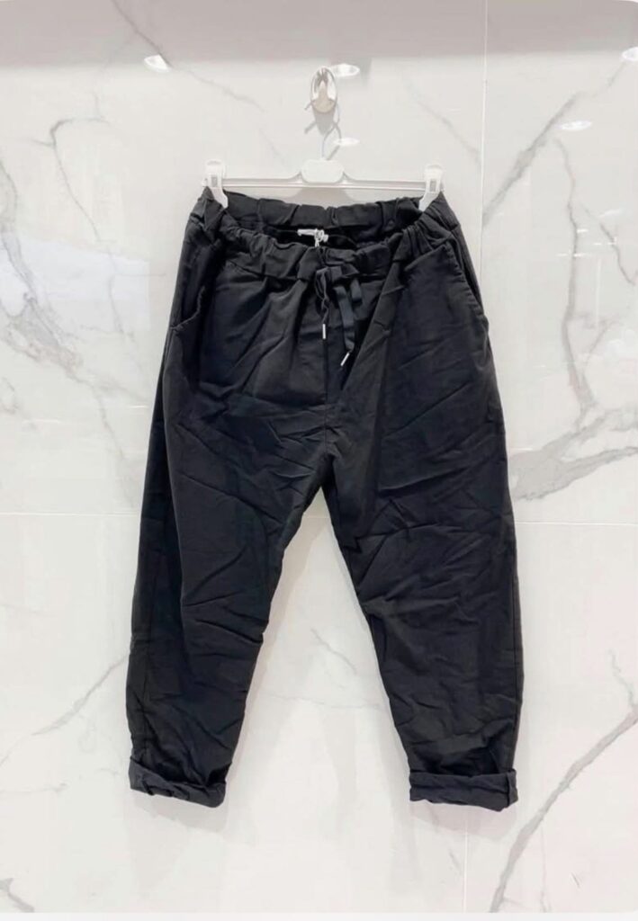 IBC Collection Isabella Pants Bomull Black