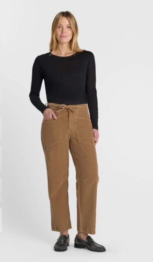 Le Temps Des Cerises Madie Cord Camel