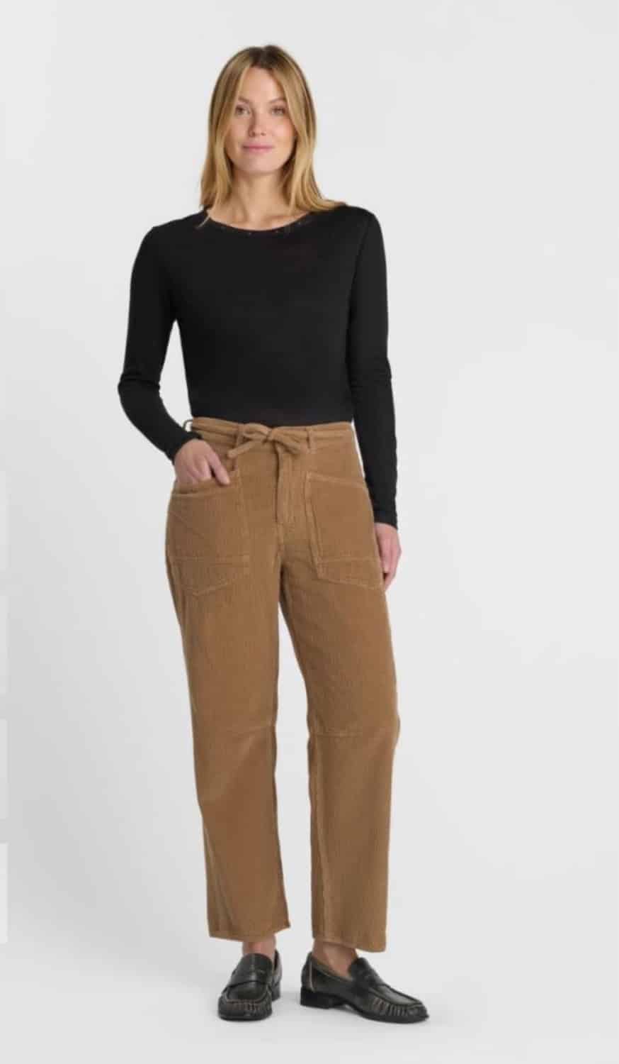 Le Temps Des Cerises Madie Cord Camel